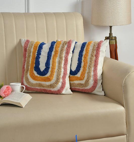 Hand made statement boho inspired decorative pillow